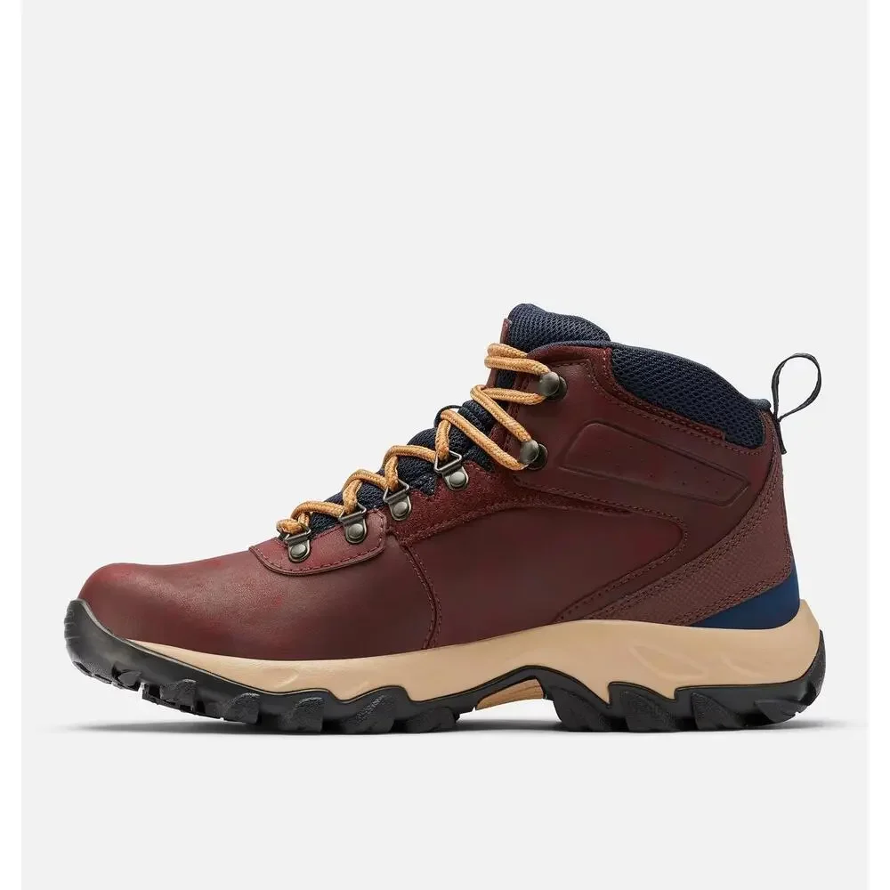 Columbia Newton Ridge Plus II Men 15 Madder Brown Waterproof Hiking Boot ZAP2664